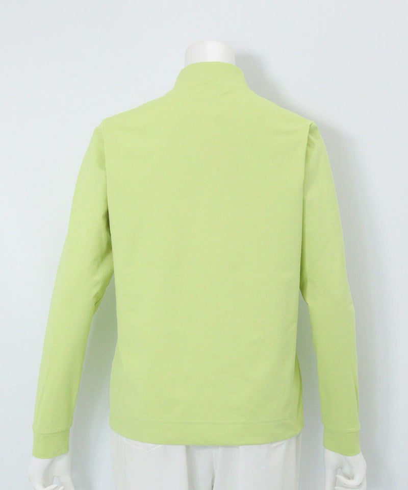 UV速乾ピコスクエア柄プルオーバー後（イエロー）