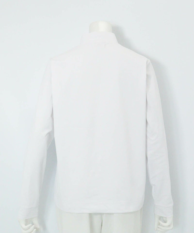 UV速乾ピコスクエア柄プルオーバー後（ホワイト）