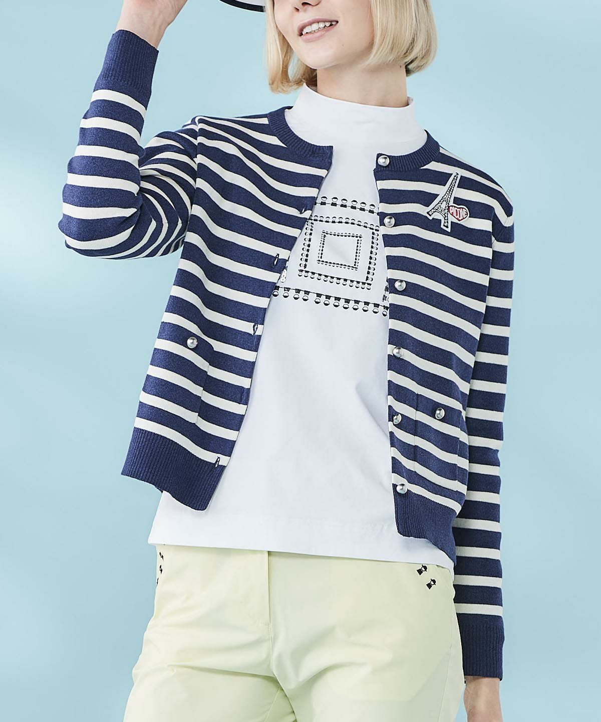 モデル着用画像（ホワイト）