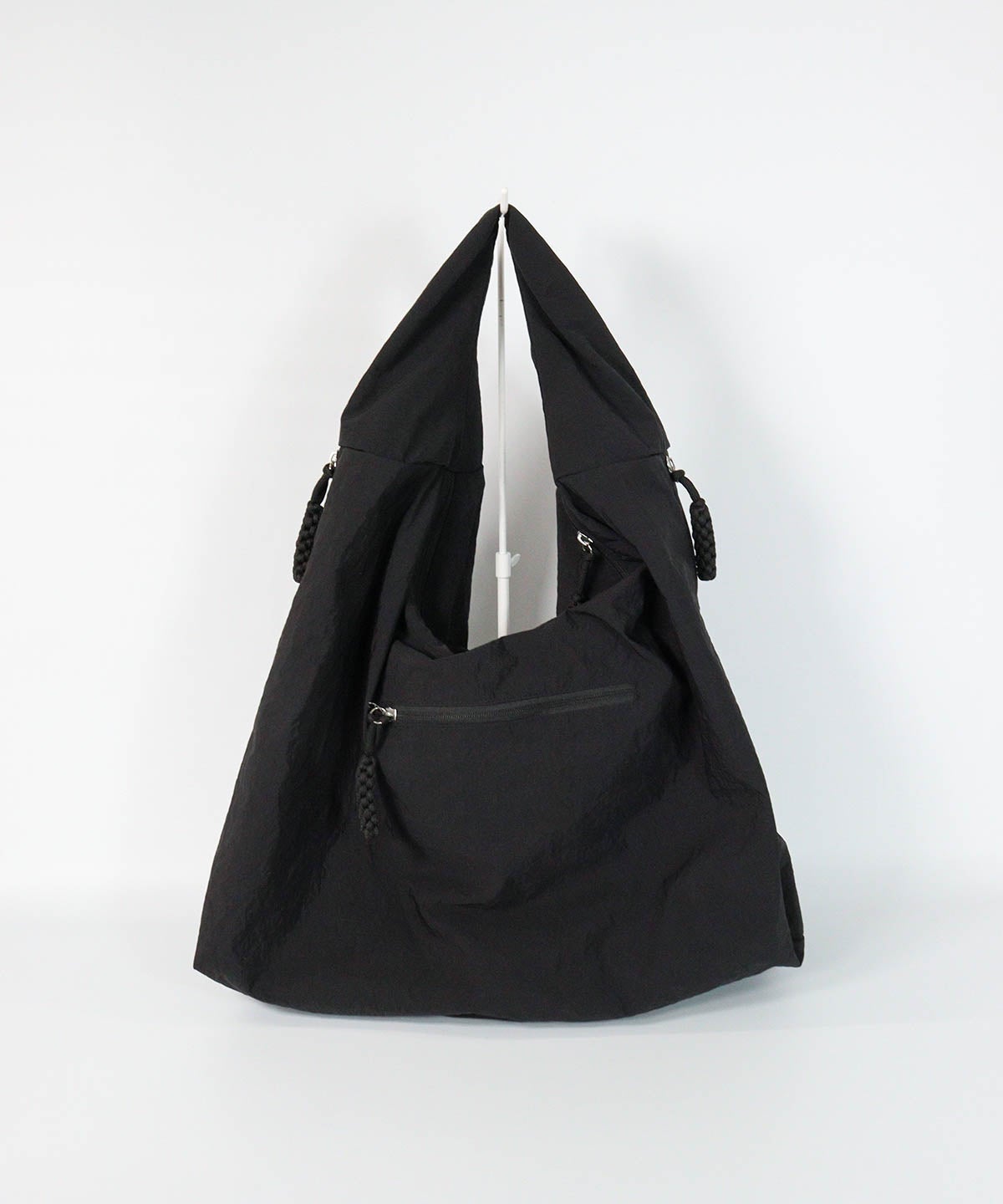 ワンハンドルバッグ＜Large＞(ブラック)後ろ