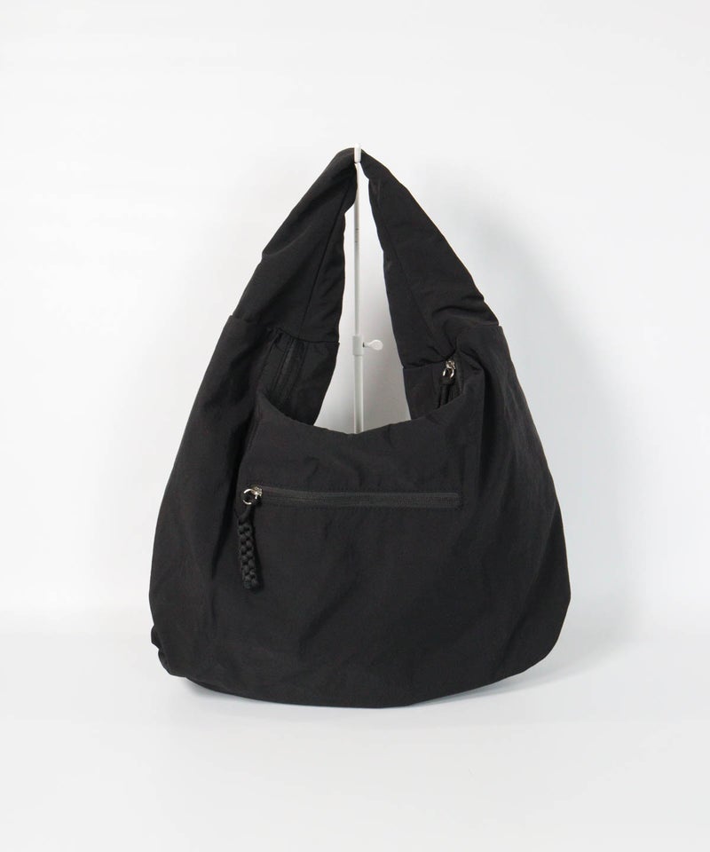 ワンハンドルバッグ＜Medium＞(ブラック)後ろ