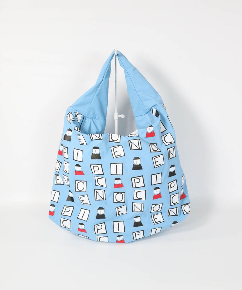 ワンハンドルバッグ＜Medium＞(ブルー)前