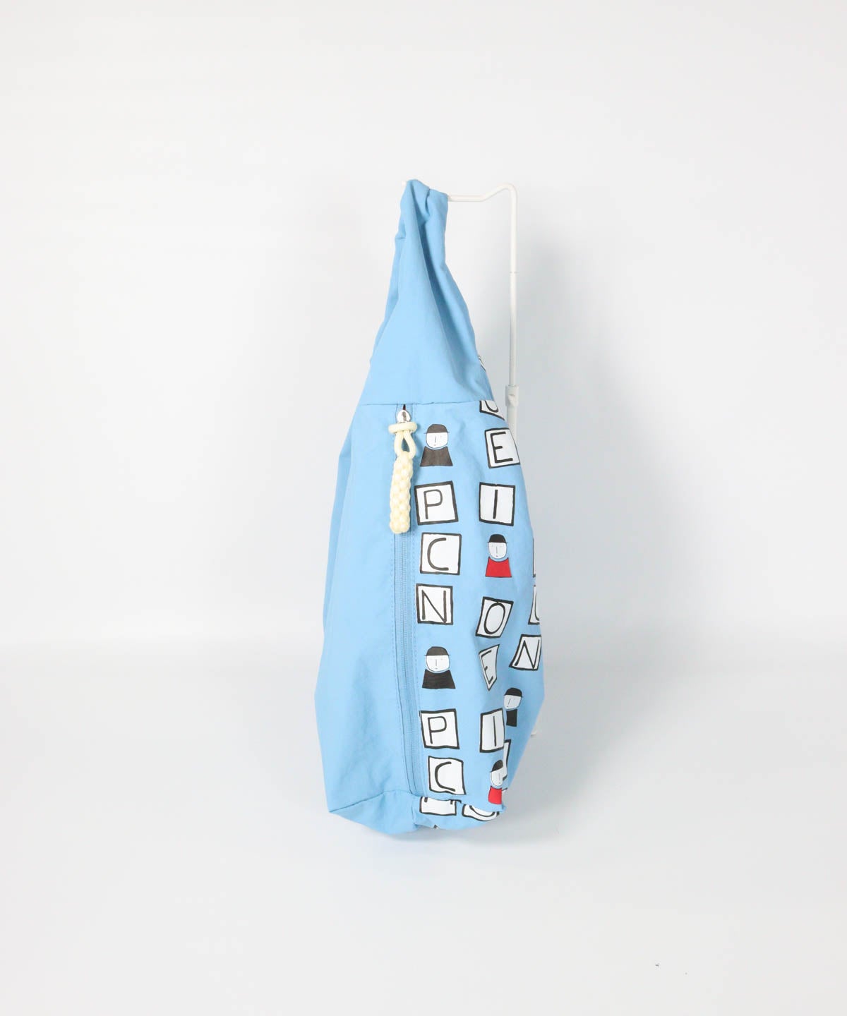 ワンハンドルバッグ＜Medium＞(ブルー)横