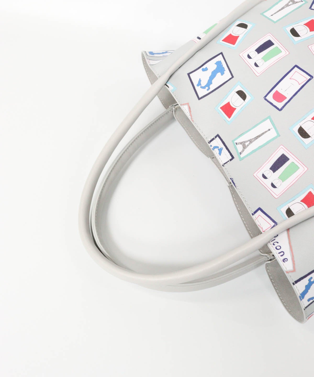 バッグ持ち手部分（ライトグレー）