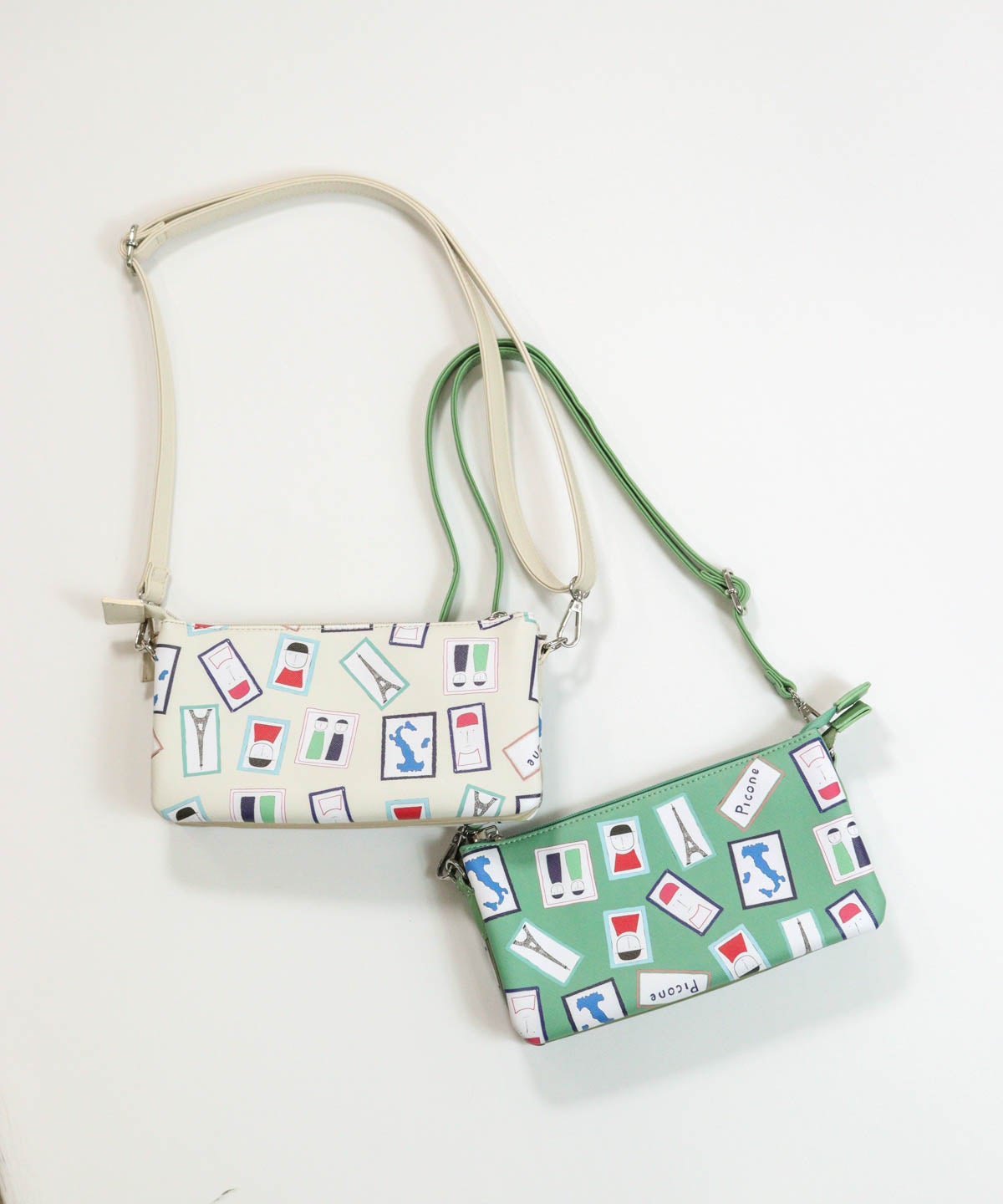 カラーバリエーション（ベージュ・ライトグリーン）