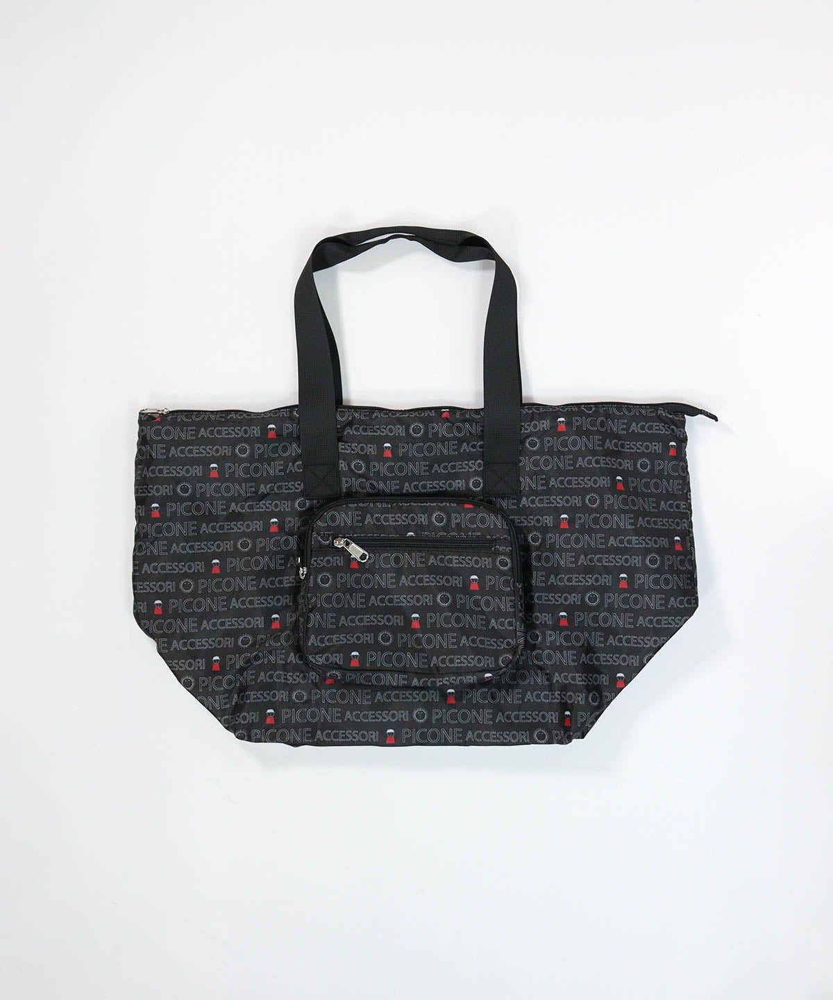 折りたたみBIGトートバッグ（ブラック）前