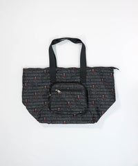 折りたたみBIGトートバッグ（ブラック）前