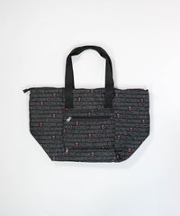 折りたたみBIGトートバッグ（ブラック）後ろ