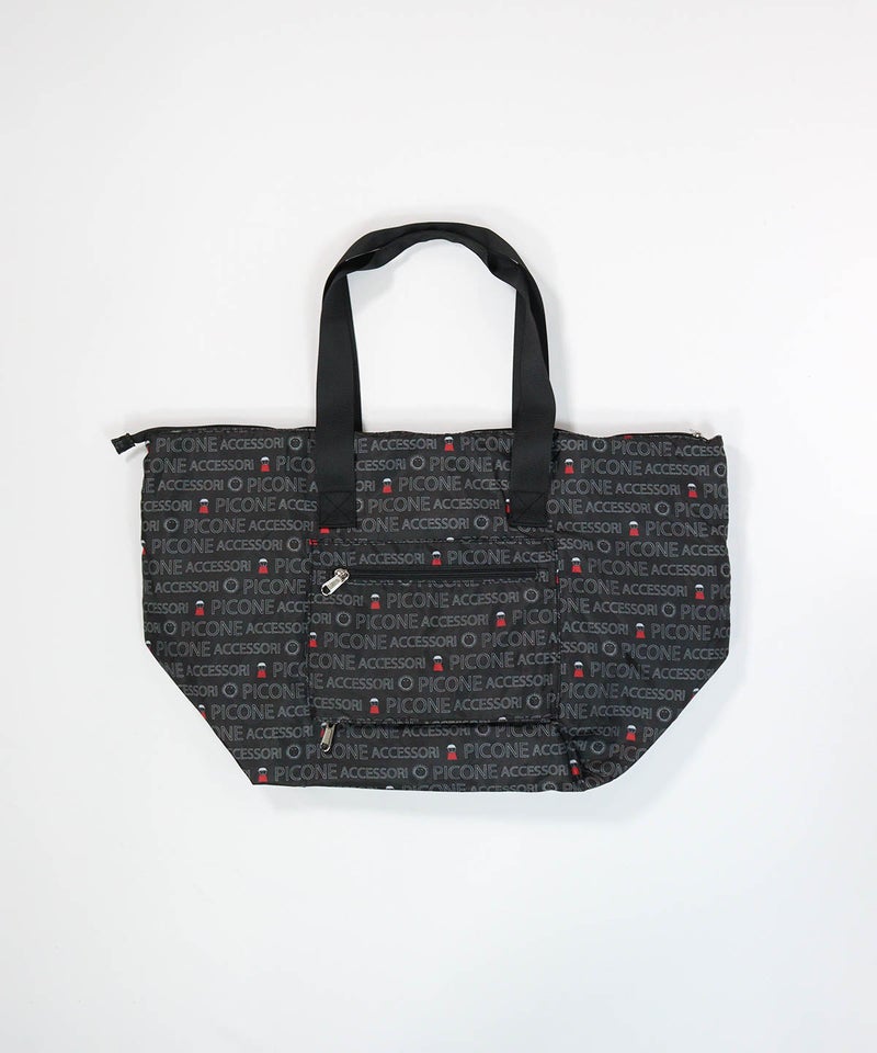 折りたたみBIGトートバッグ（ブラック）後ろ