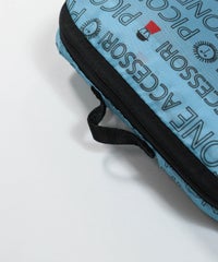 ジッパー部分（ブルー）