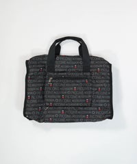 折りたたみボストンバッグ（ブラック）後ろ