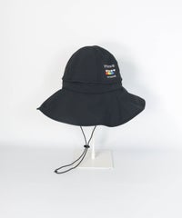 ポーチ付き3WAYハット・ハット単体（ブラック）前
