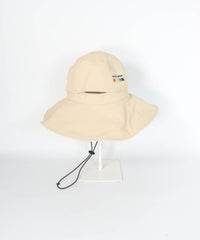 ポーチ付き3WAYハット・ハット単体（ベージュ）前