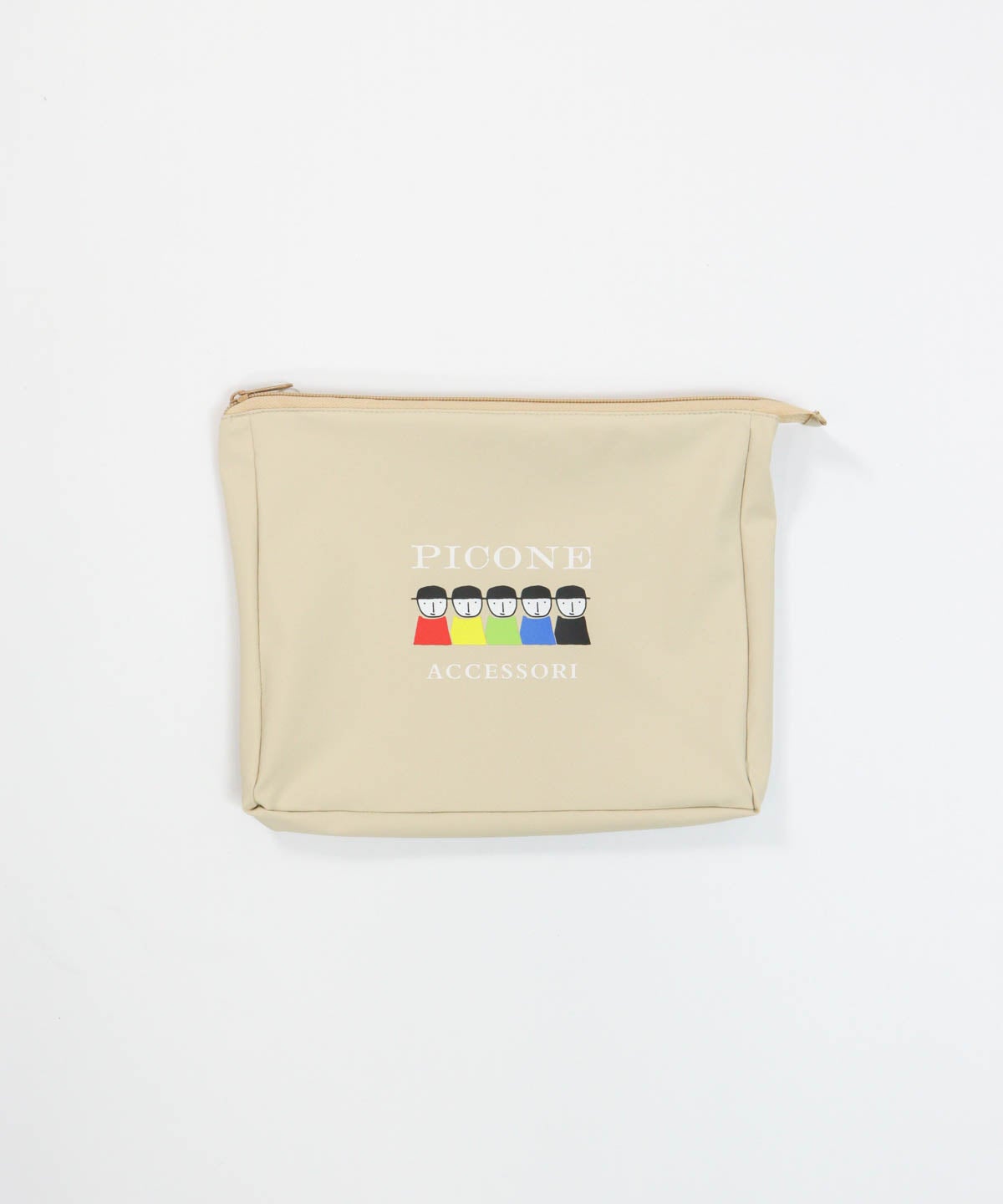 ポーチ付き3WAYハット・ポーチ単体（ベージュ）前