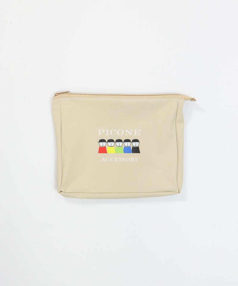 ポーチ付き3WAYハット・ポーチ単体（ベージュ）前