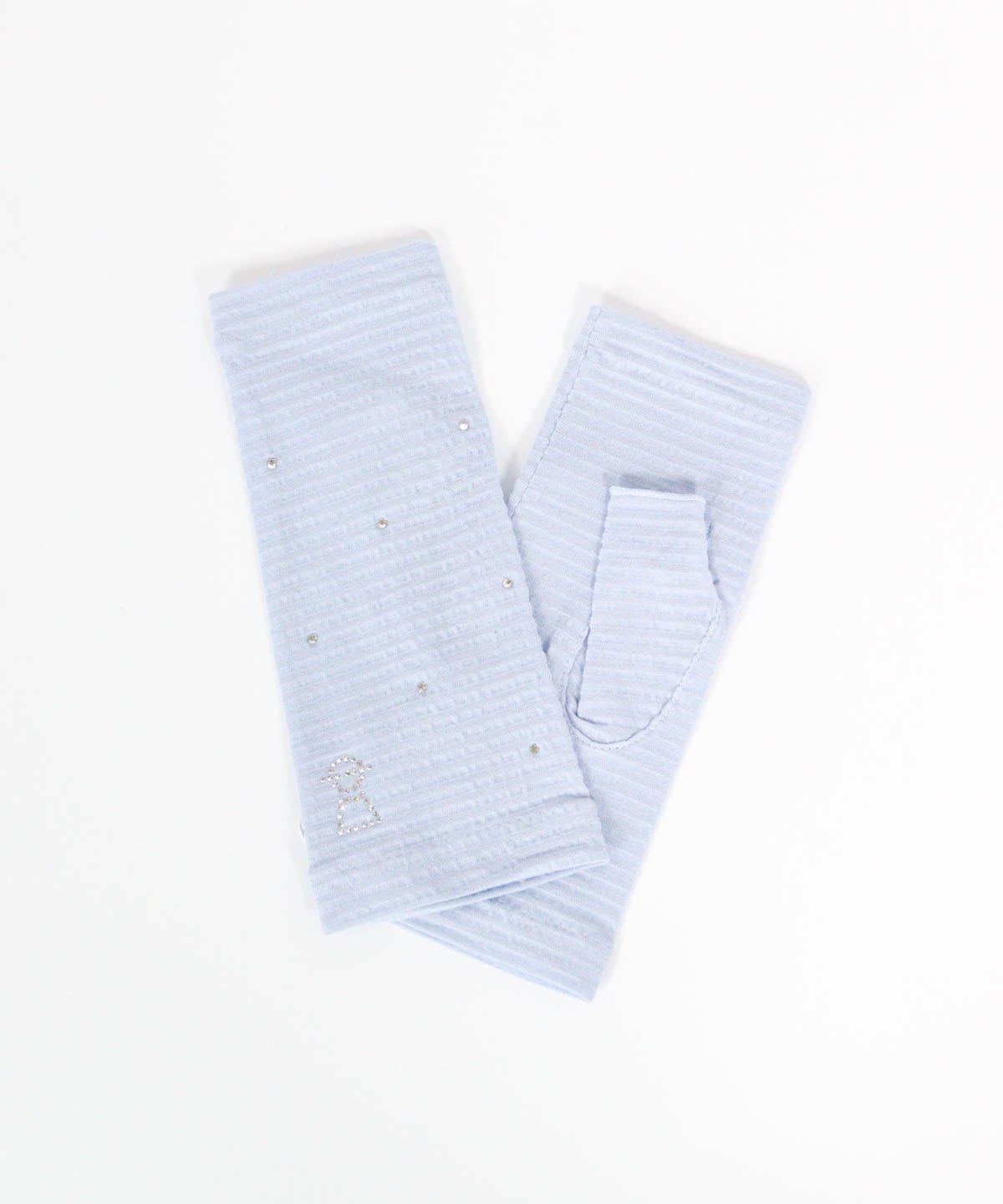 ドットストーンUVアームカバー(ライトブルー)