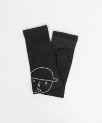 ピコステッチUVアームカバー(ブラック)