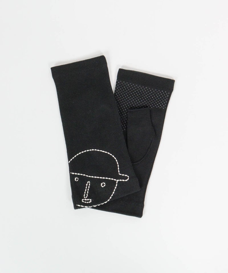 ピコステッチUVアームカバー(ブラック)