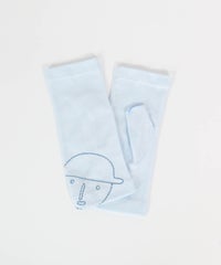 ピコステッチUVアームカバー(ライトブルー)