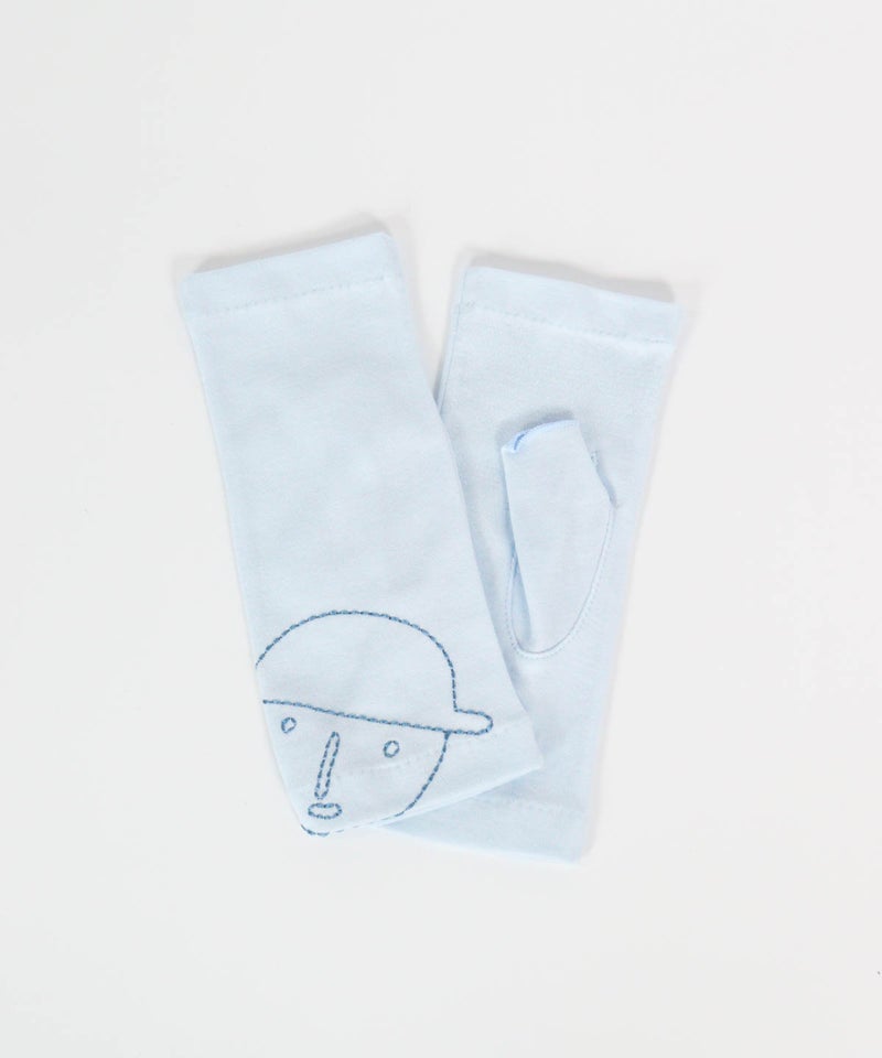 ピコステッチUVアームカバー(ライトブルー)