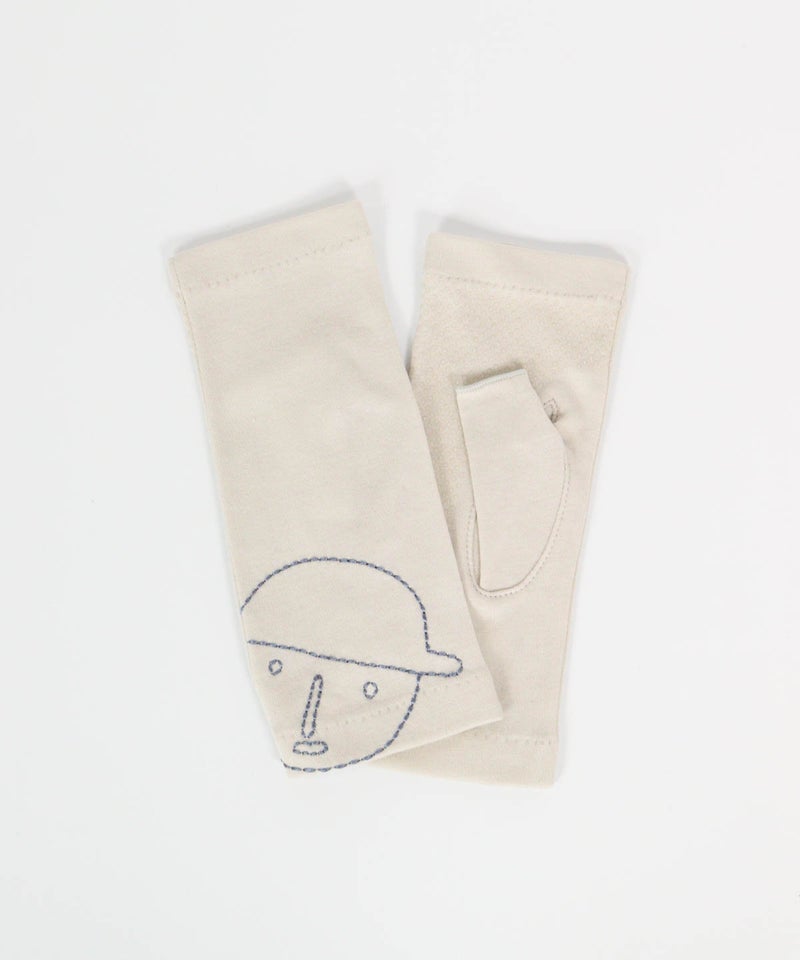 ピコステッチUVアームカバー(ライトグレー)