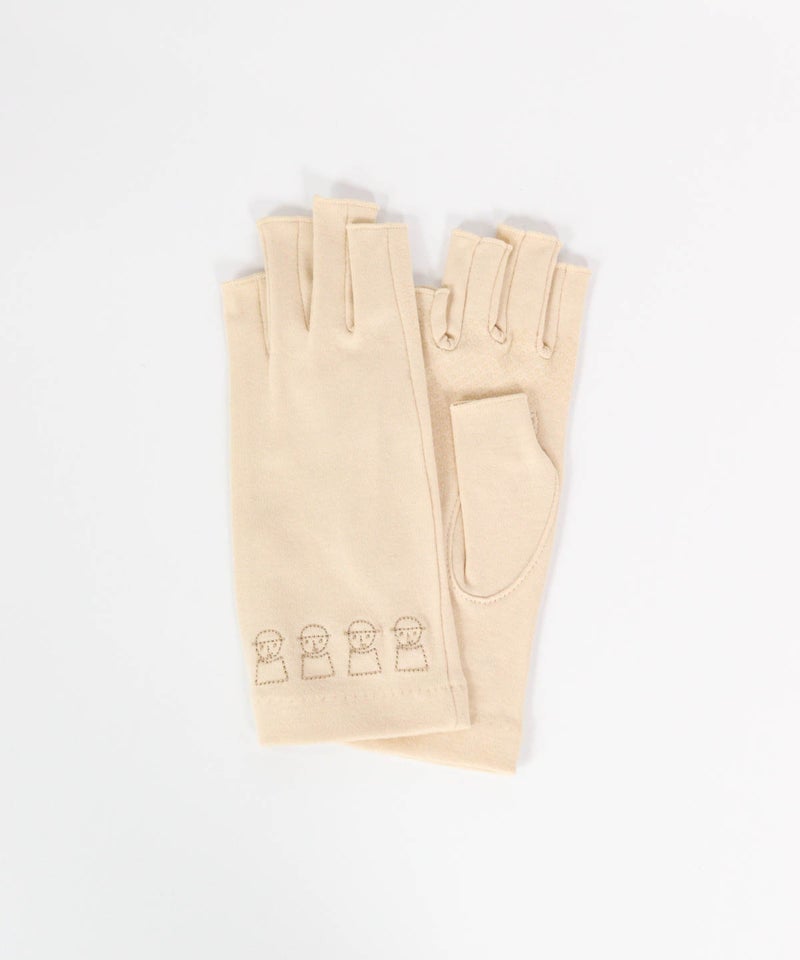 ラインピコUV手袋(ベージュ)