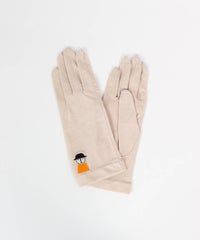 ピコ刺繍UV冷感手袋(ベージュ)