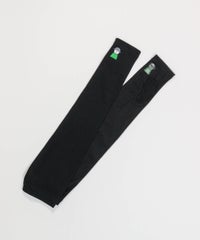 メッシュ切替UV冷感アームカバー(ブラック)