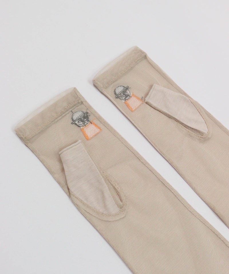 親指部分アップ(ベージュ)