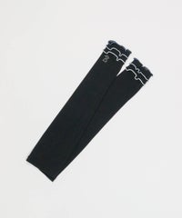 メローフリルUV冷感アームカバー(ブラック)