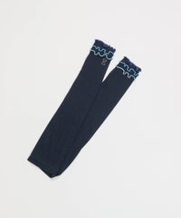 メローフリルUV冷感アームカバー(ネイビー)