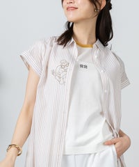 モデル着用画像（ベージュ）