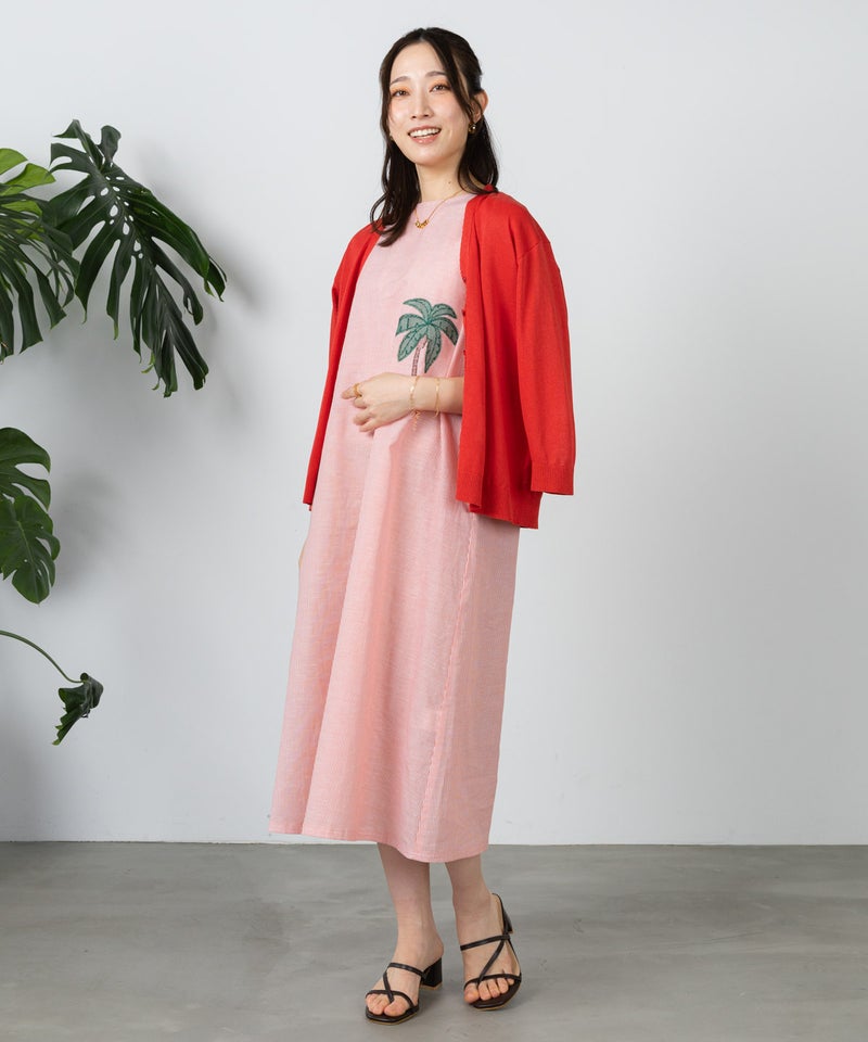 モデル着用画像（オレンジ）