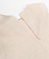 ジッパー部分（キャメル）