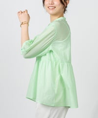 モデル着用画像（ライトグリーン）