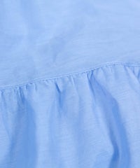 ギャザー切り替え部分（ライトブルー）