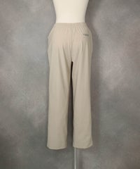 冷感速乾サマーハイテンションパンツ（ベージュ）後ろ