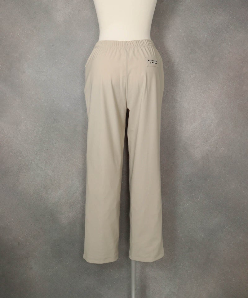 冷感速乾サマーハイテンションパンツ（ベージュ）後ろ