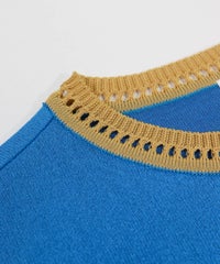 首元（ブルー）