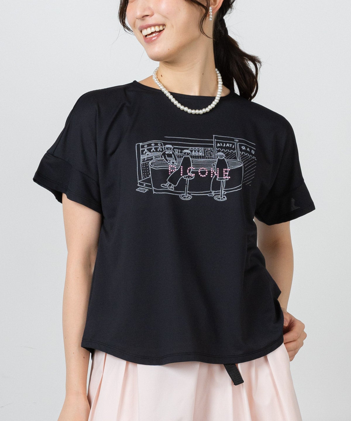 モデル着用画像（ブラック）