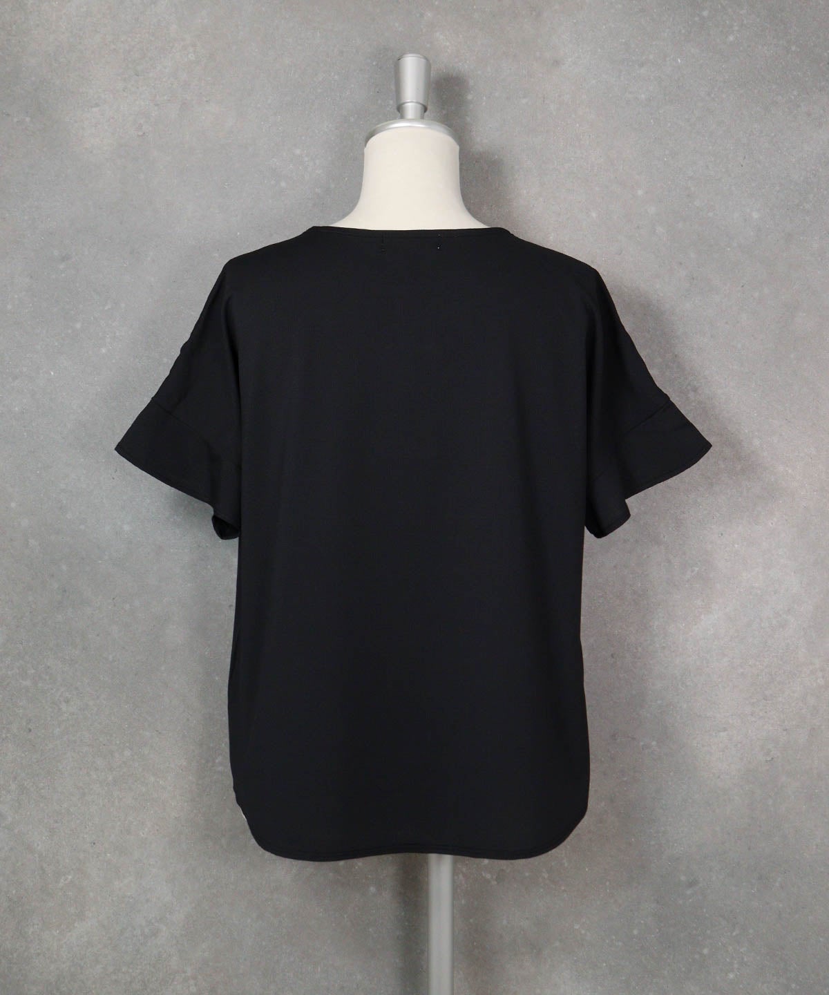 ドットロゴイラストプルオーバー（ブラック）後ろ