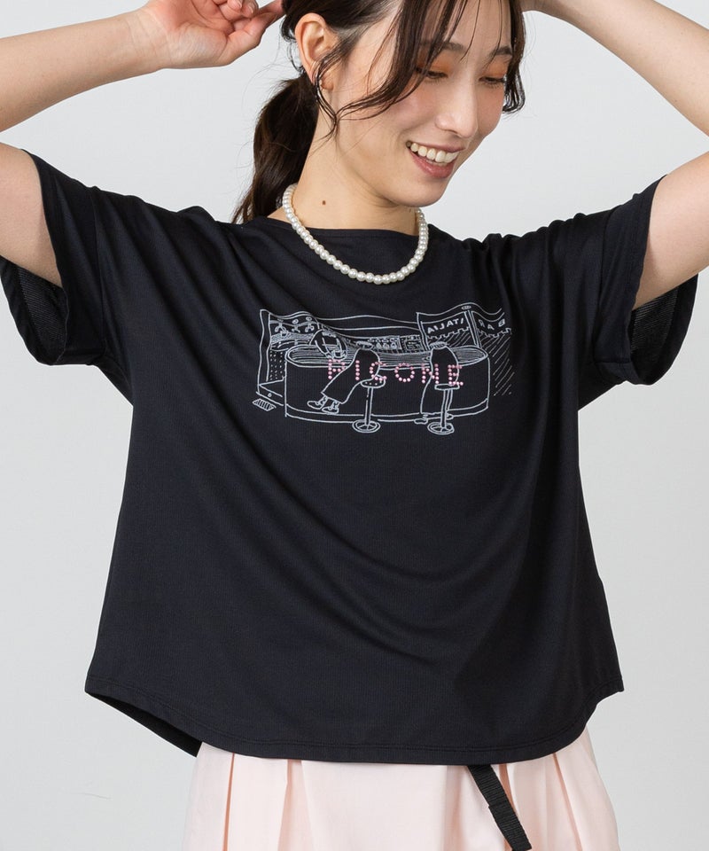 モデル着用画像（ブラック）