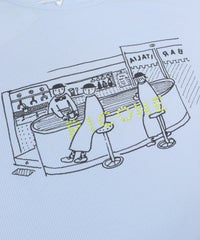 ドットイラストロゴ（ライトブルー）