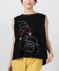 モデル着用画像（ブラック×マルチ）