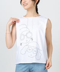 モデル着用画像（ホワイト）