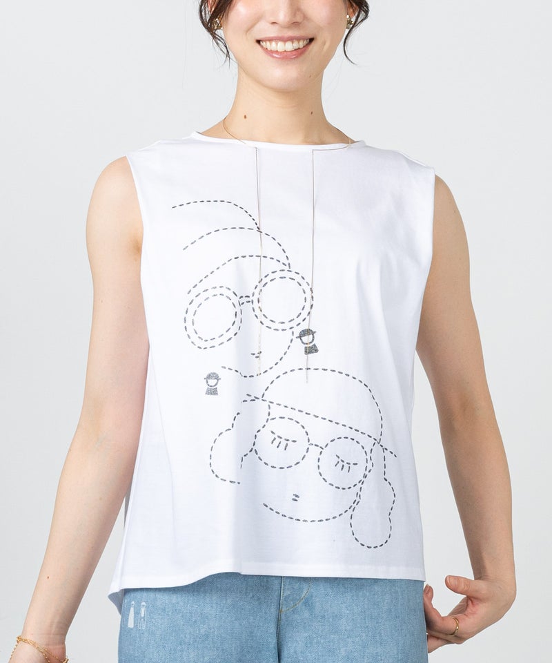 モデル着用画像（ホワイト）