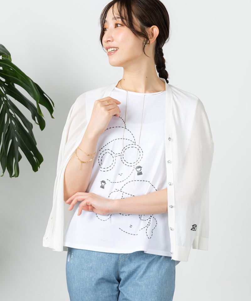 モデル着用画像（ホワイト）