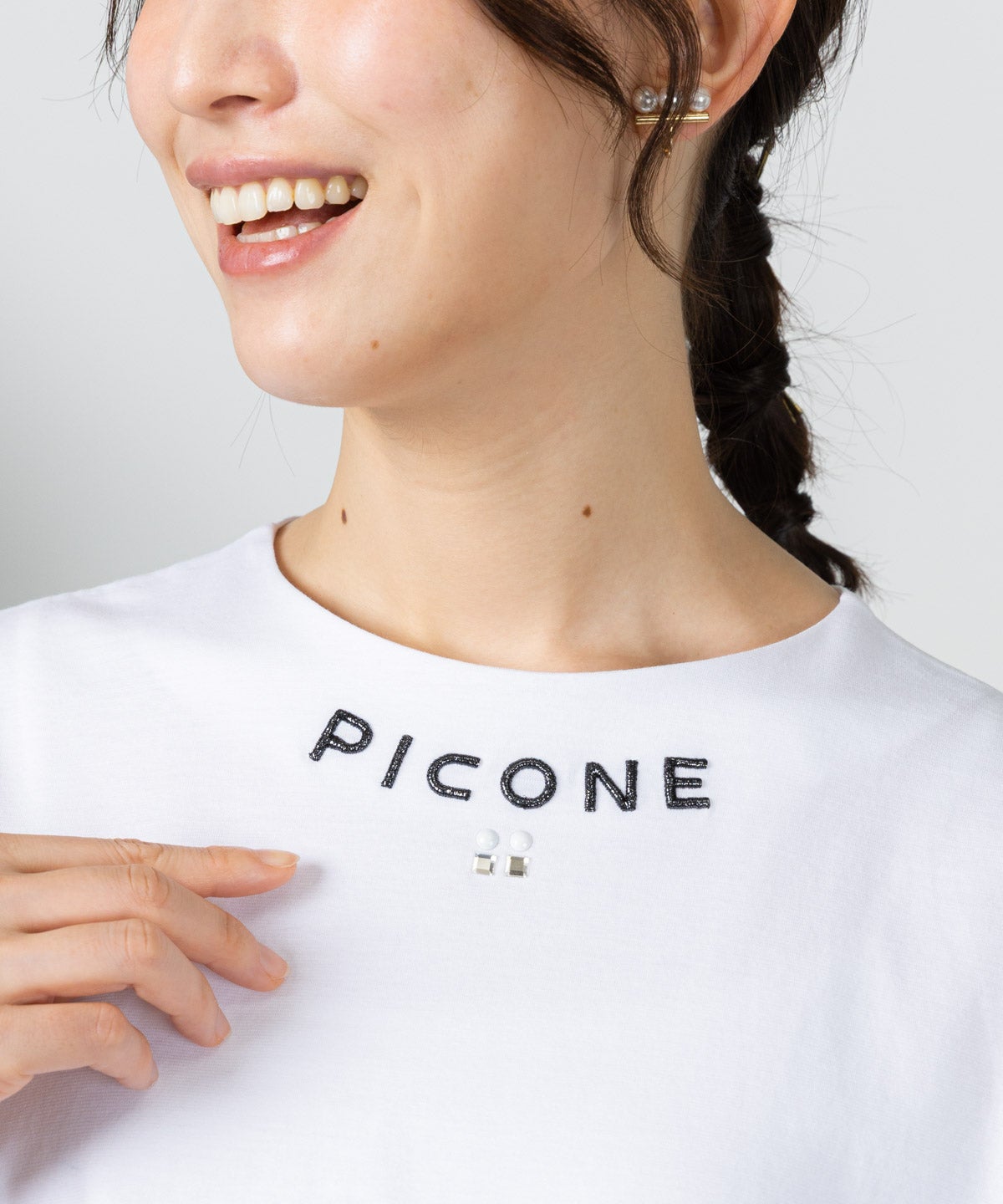 モデル着用画像（ホワイト）