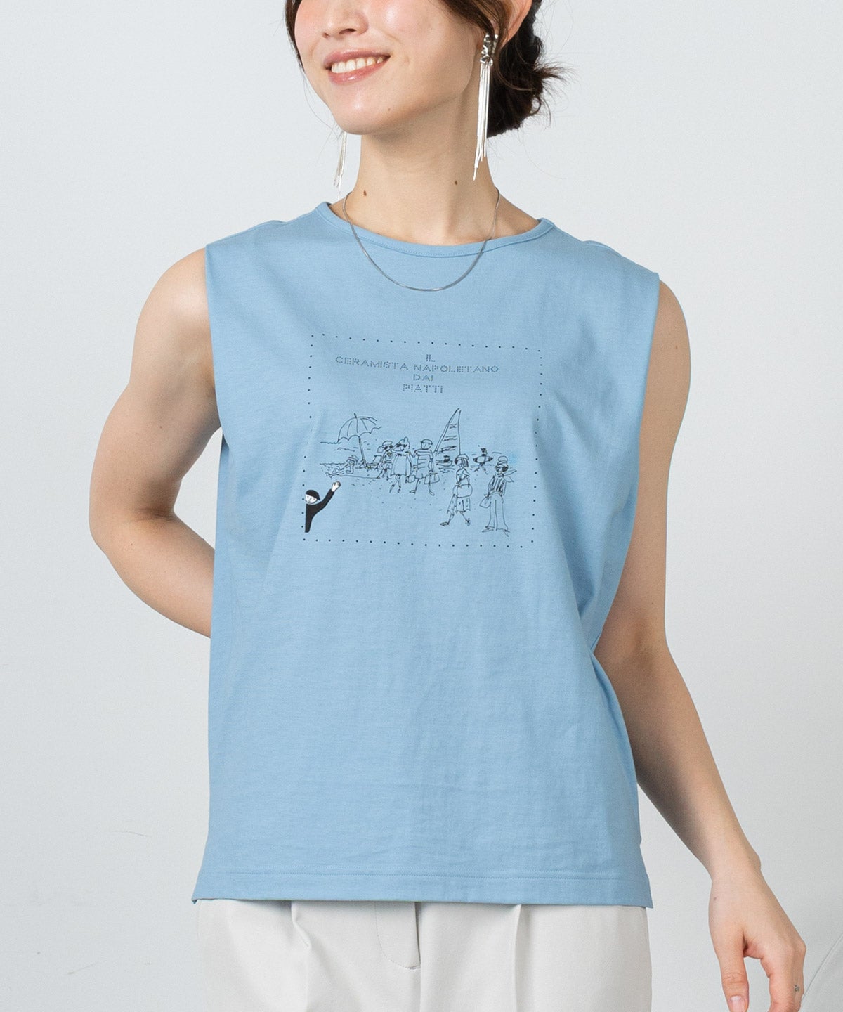 モデル着用画像(ライトブルー)