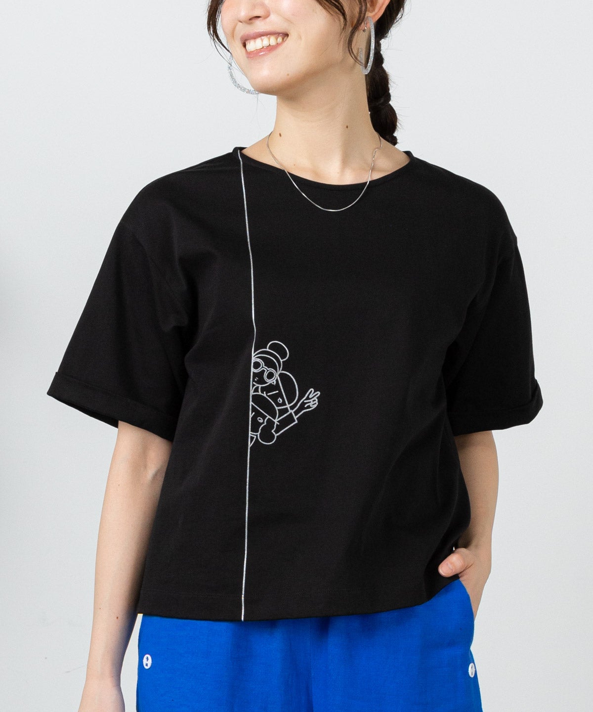 モデル着用画像(ブラック)